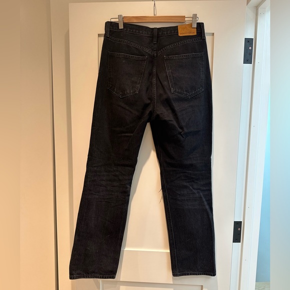 Denim Forum black Jeans with rips in knees - Picture 2 of 3
